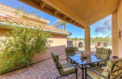Red Mountain Ranch Haus | Rückzugsort mit Blick auf den Golfplatz in Mesa.