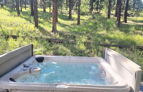 Greer Kabine | Gorgeous Forest Cabin with Hot Tub & Game Room