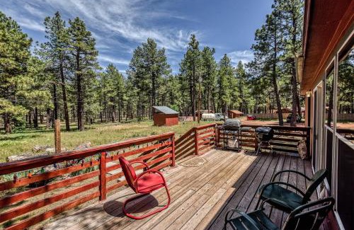 Parks Haus | Gorgeous Historic 3 BR Log Cabin w Forest Views 20 Minutes from Flagstaff Now with Wi-Fi
