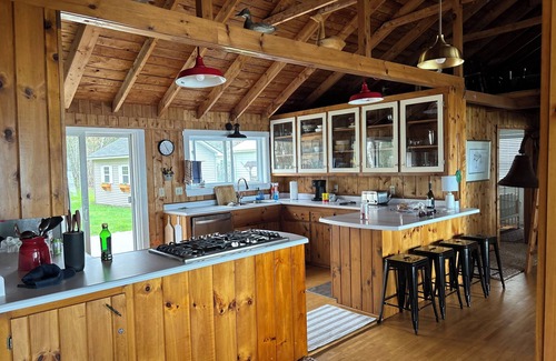 Newport Haus | Gorgeous one level, 3 bedrooms, 2 full bath living right on Lake Memphremagog!