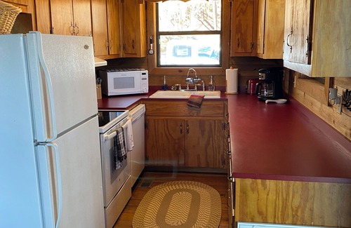 Alexander City Kabine | Gorgeous views, deep water, in peaceful /no-wake cove! FIRE PIT!