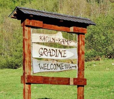Montenegro Skihütte | Gradine - Katun kamp