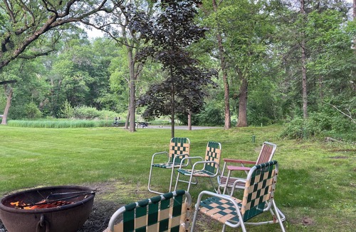 Osceola Kabine | Great fishing & sunset views, lakeside cabins joined by porch. 1 hour from TC