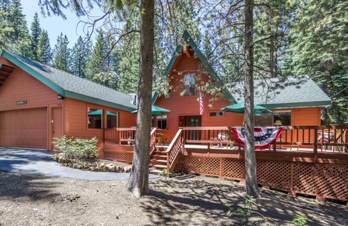 Truckee Kabine | Green Gables Mountain Lodge - Kamin mit Holzofen - für 12 Personen - Tischtennis