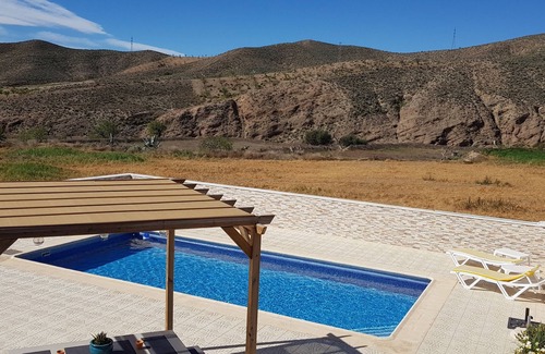 Huercal-Overa Wohnung | Erdgeschosswohnung mit privatem Pool