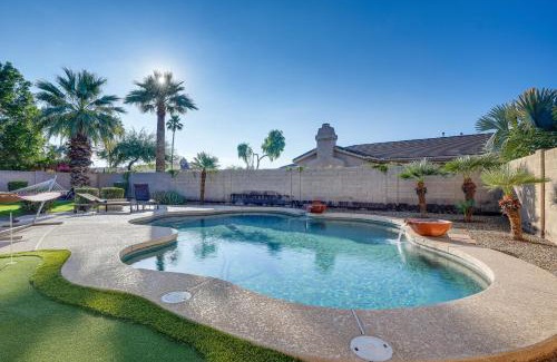 Palm Valley Haus | Group Getaway with Pool and Putting Green in Goodyear