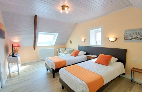 Mahalon Bed & Breakfast | Gästezimmer 2 von Kerantum mit gemeinsamer Terrasse, gemeinsamem Garten und WLAN