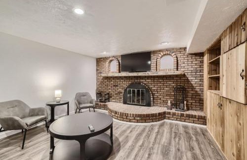 Arvada Haus | Guest Suite With A Pool A Hot Tub And A Fireplace In Arvada