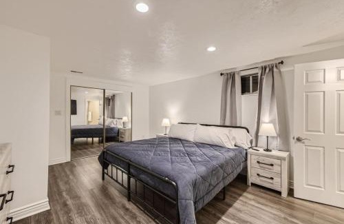 Arvada Haus | Guest Suite With A Pool A Hot Tub And A Fireplace In Arvada