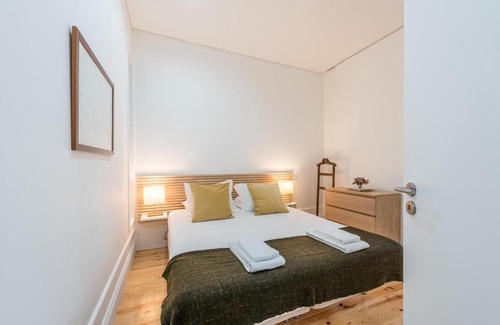 Centro / Baixa Wohnung | GuestReady - Soft Linen Balcony