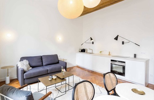 2nd Arrondissement Wohnung | Habitat Parisien - 1BR-1BA - Bourse Montorgueil