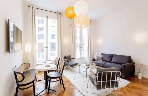 2nd Arrondissement Wohnung | Habitat Parisien - 1BR-1BA - Bourse Montorgueil