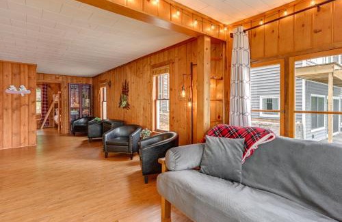 Long Lake Haus | Hale Rustic Retreat on Long Lake Near Boat Launch!