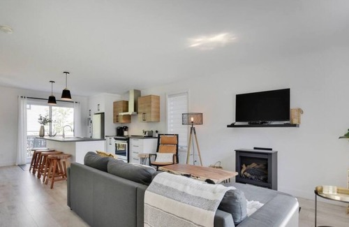 Pont-Rouge Skihütte | Halte | Détente familiale | Spa et Sauna