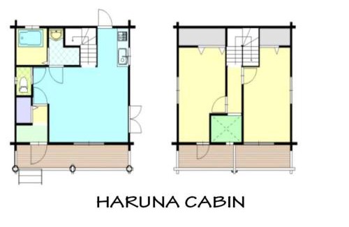 Tsumagoi Haus | HARUNA CABIN 森の中のログハウス 、広々ウッドデッキでBBQ、公園散策、北軽井沢観光