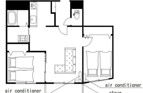 Nishi Wohnung | Hassamu 3 Jo 1-11-1 Corole Kotoni - Vacation STAY 11468