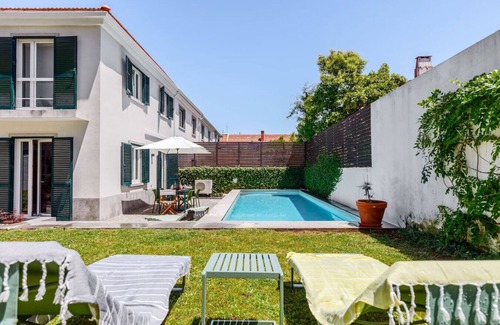 Casal da Ladeira Haus | Haus Abel - Pool und Garten im Stadtzentrum