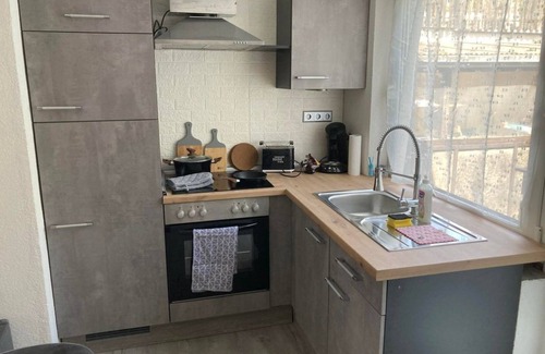 Gemuenden Haus | Haus am Bach - Ferienhaus, Bad, WC, 2 Schlafräume