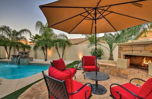 Power Ranch Haus | Heated Pool and Putting Green Luxe Gilbert Home