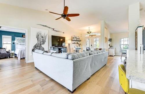 South Gulf Cove Haus | Heated Pool with Canal Views Port Charlotte Home