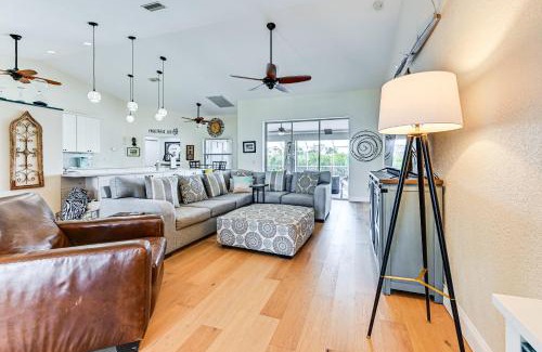 South Gulf Cove Haus | Heated Pool with Canal Views Port Charlotte Home