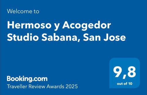 Mata Redonda Wohnung | Hermoso y Acogedor Studio Sabana, San Jose