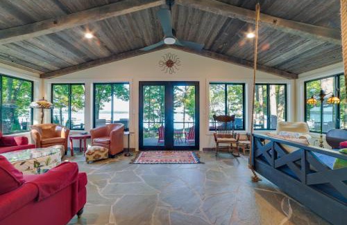Higgins Lake Haus | Higgins Lake Vacation Rental with Lake Views and Deck!