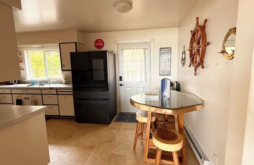 Winchester Bay Haus | Direkter Zugang zu den Dünen mit Panoramablick auf das Meer und den Fluss