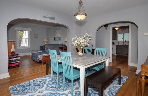 Saint Joseph Haus | Historic Silver Beach house - 1 block from downtown State St.