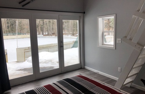 Beulah Wohnung | Hockey Room - Sleeps 7, Two TVs & Wooded Trails