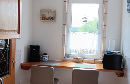 Feldberger Seenlandschaft Haus | Ferienhaus 'Zur Schmiede' mit privater Terrasse, privatem Garten und Balkon