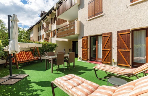 Annecy-le-Vieux Wohnung | Ferienwohnung 'Maison Bruno' mit privater Terrasse und WLAN