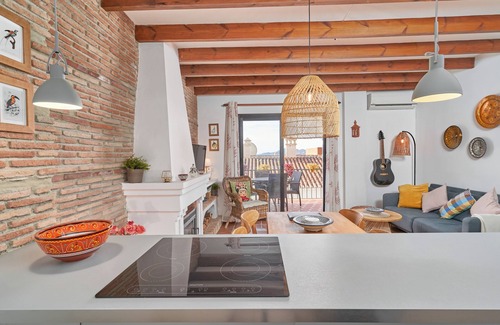 Frigiliana Wohnung | Ferienwohnung "Privater Swimming Pool" mit Bergblick, privatem Pool und WLAN