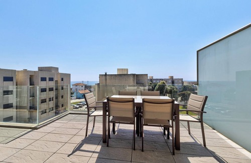 Apulia Wohnung | Ferienwohnung 'Sublime Mundo' mit Gemeinschaftspool, Balkon und WLAN