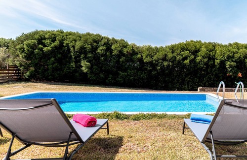 Aldeia Galega Haus | Holiday Home 'A Casa Da Vagem' with Garden View, Wi-Fi and Air Conditioning