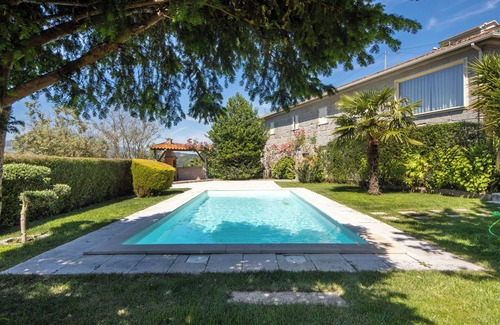 Resende Haus | Ferienhaus Casa do Valado mit Bergblick, Pool, WLAN und Garten; Parkplatz vorhanden