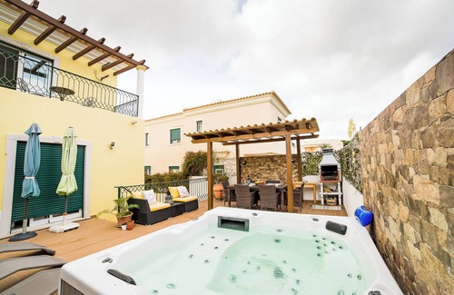 Gambelas Haus | Ferienhaus 'Laguna Formosa' mit privater Terrasse, Wi-Fi und Klimaanlage