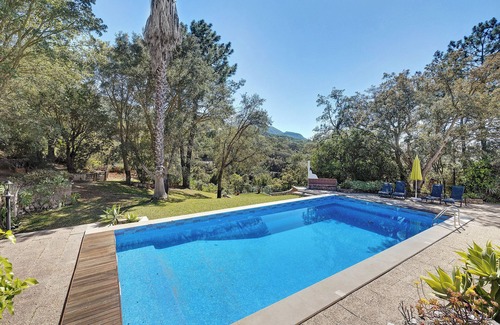 Vila Nogueira de Azeitao Haus | Ferienhaus 'Quinta La Rabide' mit Bergblick, WLAN und Klimaanlage
