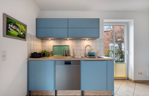 Nordstrand Haus | Ferienhaus 'Süderhafen' mit Meerblick, privater Terrasse und Wi-Fi