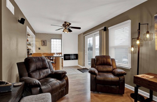 Madison Heights Haus | Home in Royal Oak w/ pool & sauna & dream garage