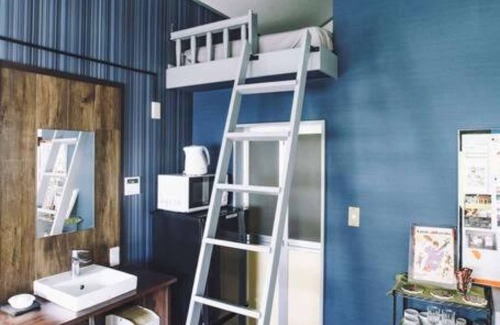 Suginami Wohnung | [Daitabashi D] 6 min.Modernes Zimmer mit Loft in Gehweite zu Shimokitazawa