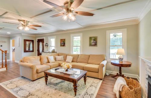 Oconee County Haus | Home with Fire Pit on 27 Acres in Walhalla!