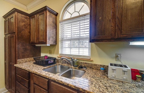 Greenwood Haus | Homey Greenwood Getaway w/ Patio & Backyard