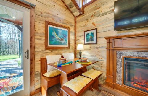Broken Bow Haus | Hook, Line and Sinker Retreat with Fire Pit!