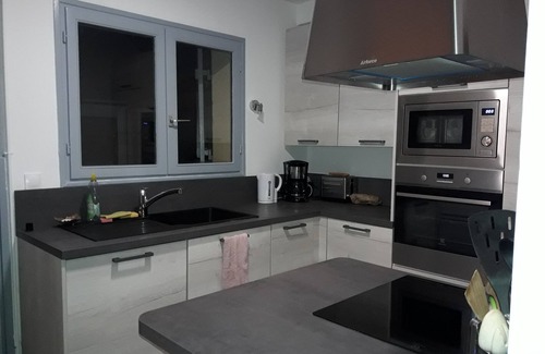 La Cote Radieuse Haus | House 4 bedrooms 200 beach Canet