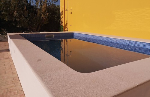 Tavira Hütte | Haus in einem Bauernhof mit Orangenbäumen