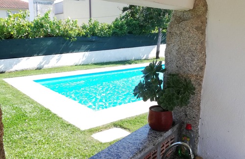 Caminha Haus | Haus in ländlicher Umgebung, nahe dem Berg und dem Meer