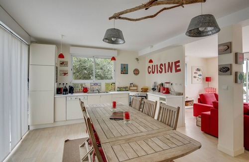 Saint-Cast-le-Guildo Haus | Haus mit Meerblick in Strandnähe