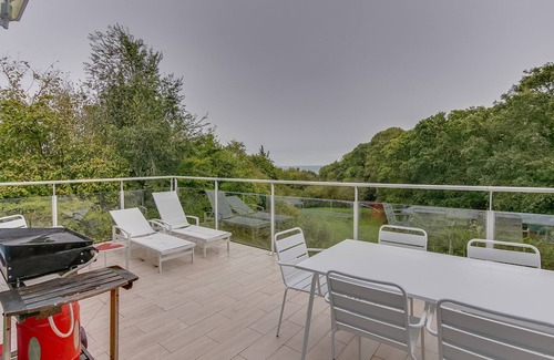 Saint-Cast-le-Guildo Haus | Haus mit Meerblick in Strandnähe