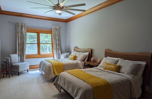 Greenville Haus | Huge Ranch with a Pond in 29 Acres Private Woods